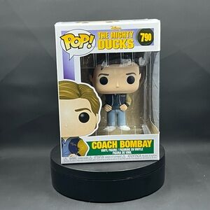 Funko Pop! The Mighty Ducks Coach Bombay in Blue and Brown